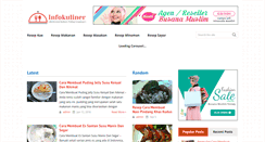 Desktop Screenshot of infokuliner.com